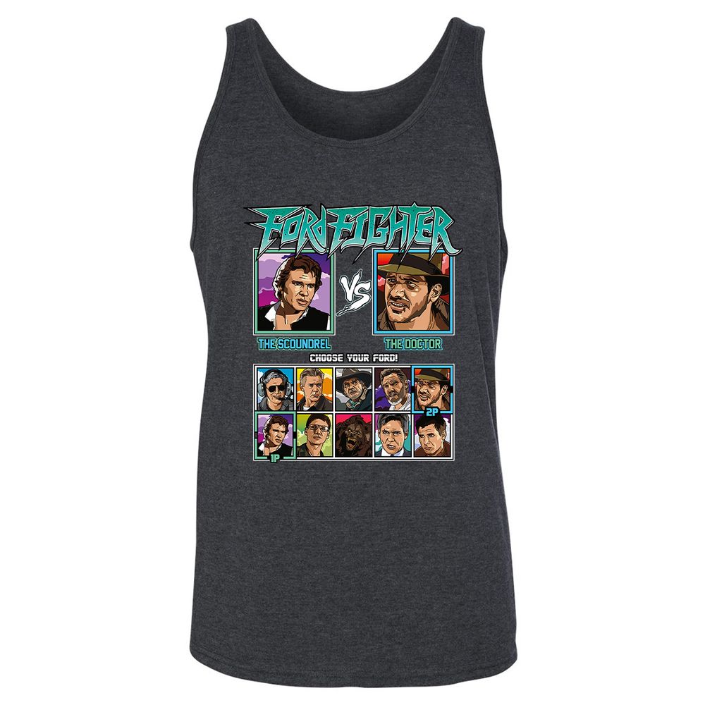 Unisex Jersey Tank - J5BZBGQW - Dark Grey Heather - 6