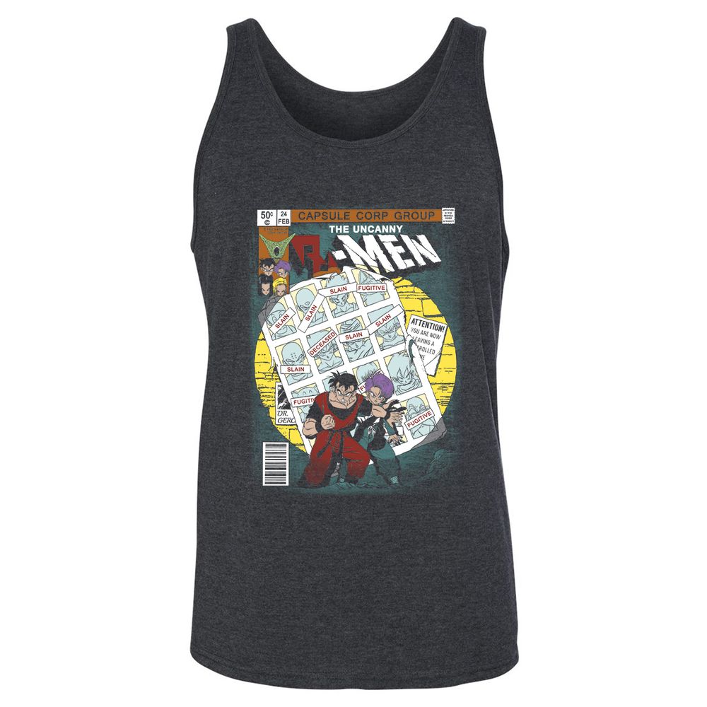 Unisex Jersey Tank - A8QWYAJL - Dark Grey Heather - 6