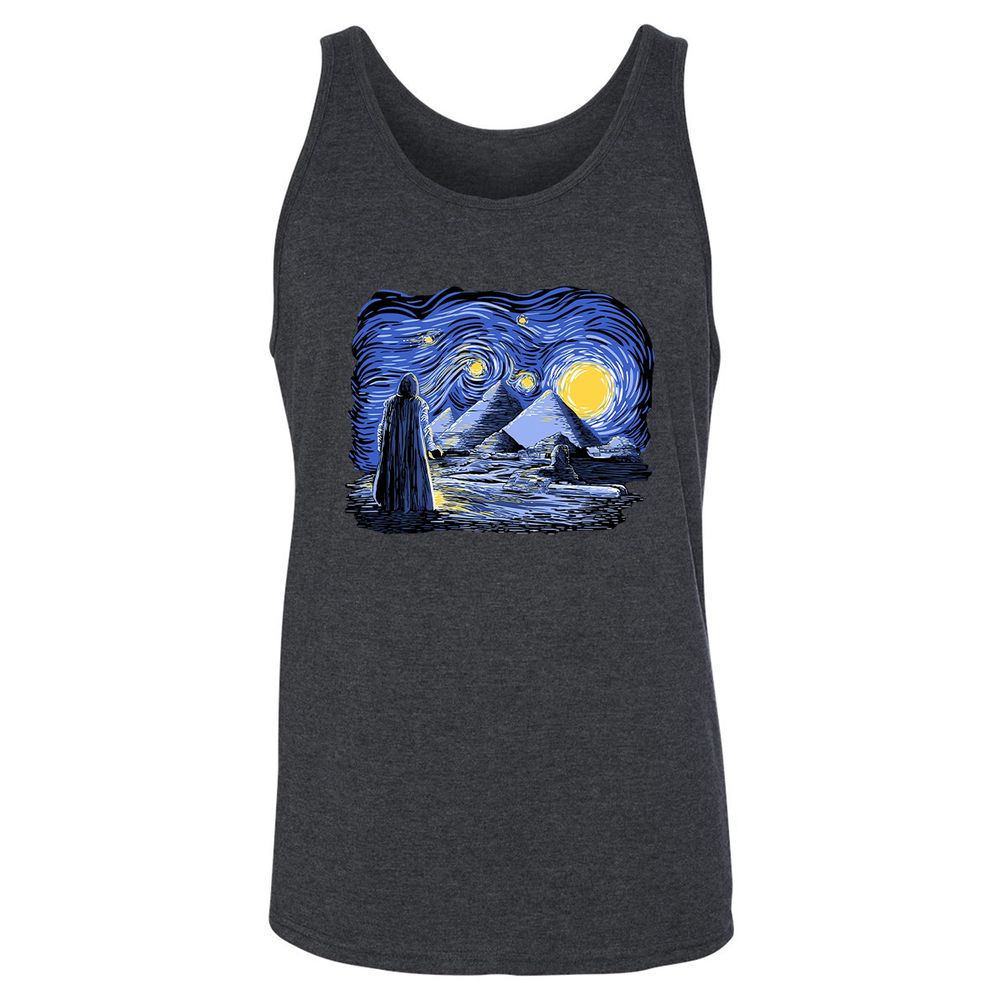 Unisex Jersey Tank - EEHPJBGN - Dark Grey Heather - 6