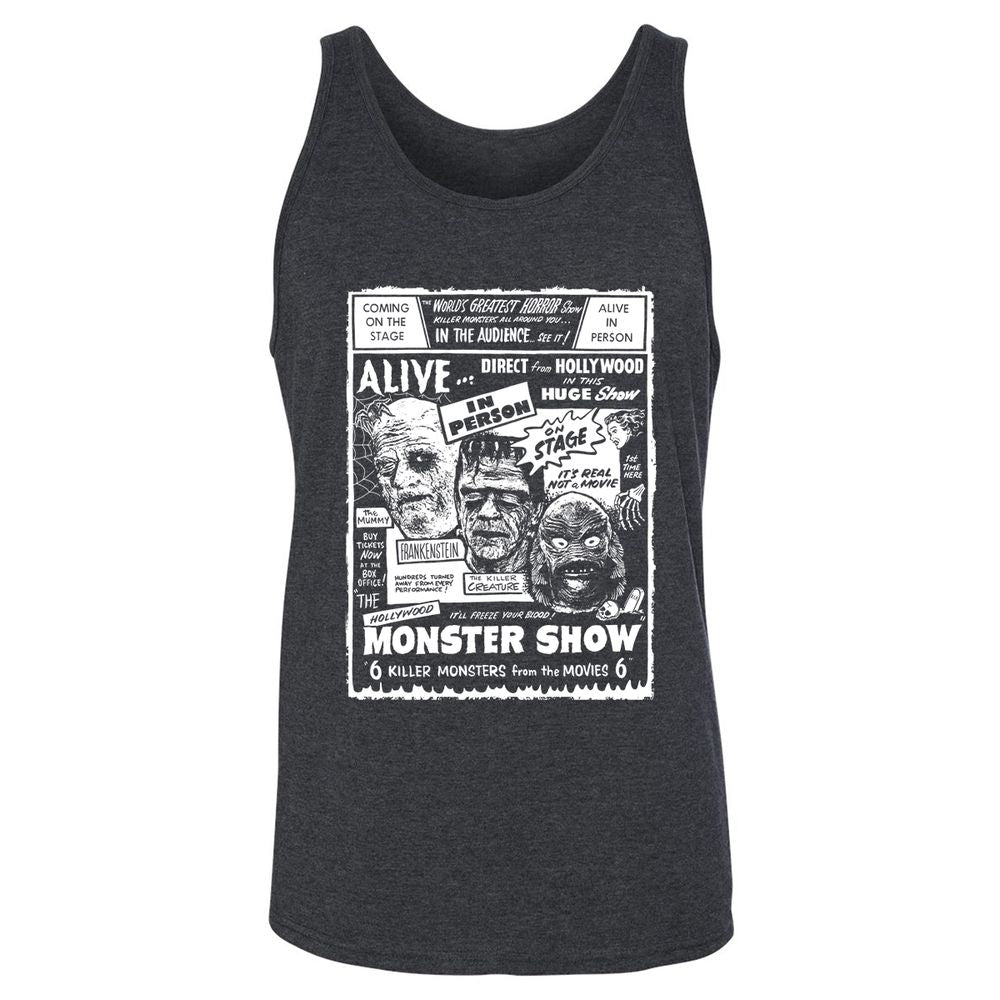 Unisex Jersey Tank - 5X2UL63Q - Dark Grey Heather - 6
