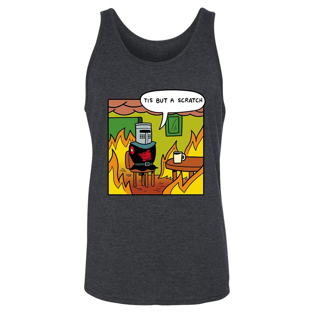 Unisex Jersey Tank - YXN7SGJJ - Dark Grey Heather - 6