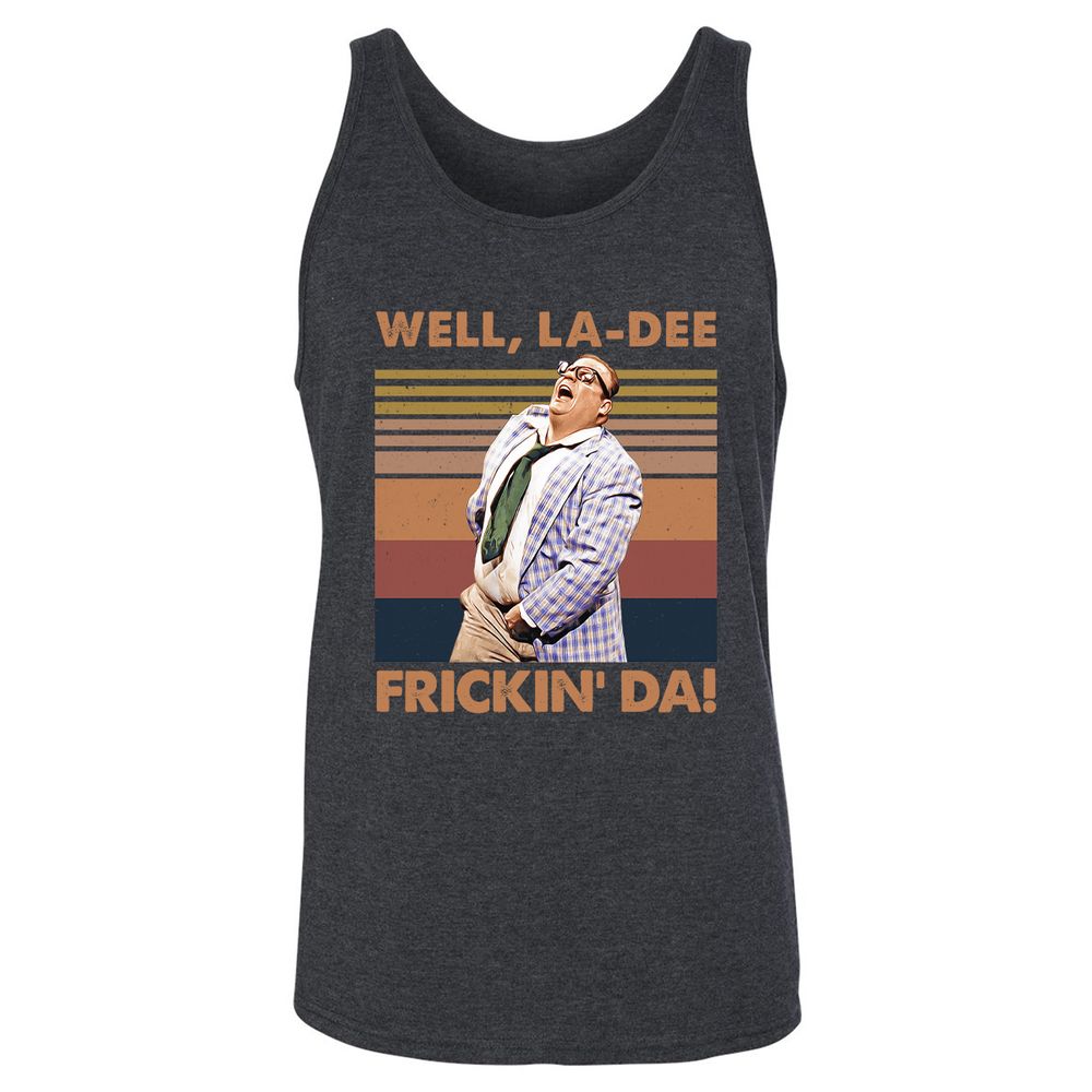 Unisex Jersey Tank - LNH3BQ1B - Dark Grey Heather - 6