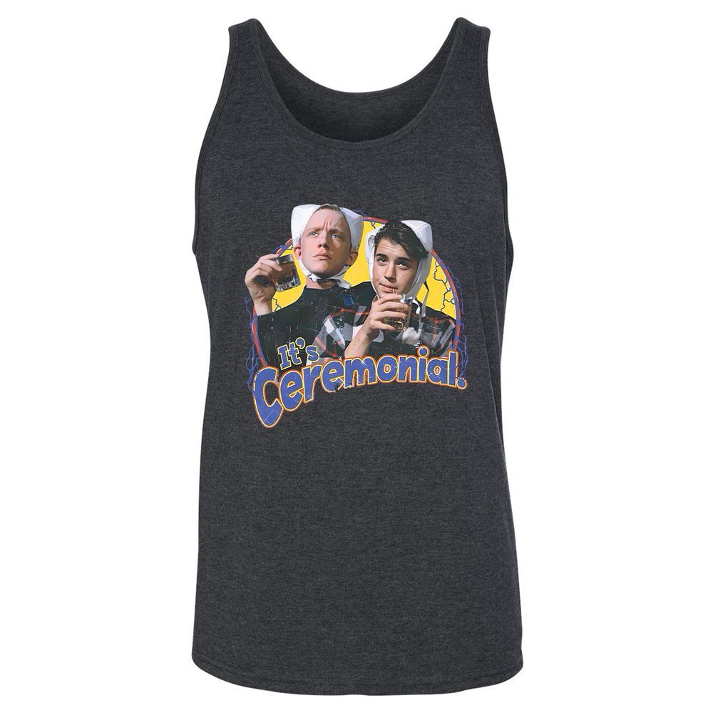 Unisex Jersey Tank - LSAEX5FP - Dark Grey Heather - 6