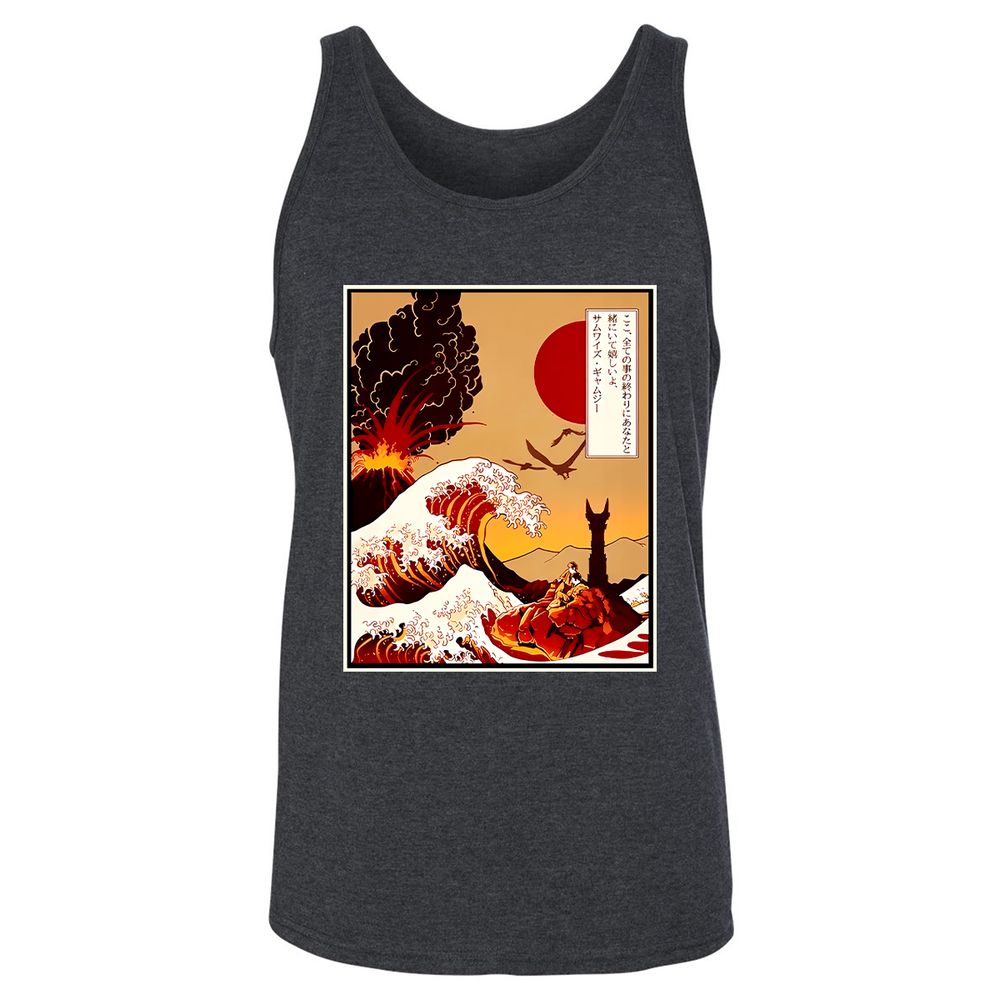 Unisex Jersey Tank - K8WMX9XJ - Dark Grey Heather - 6