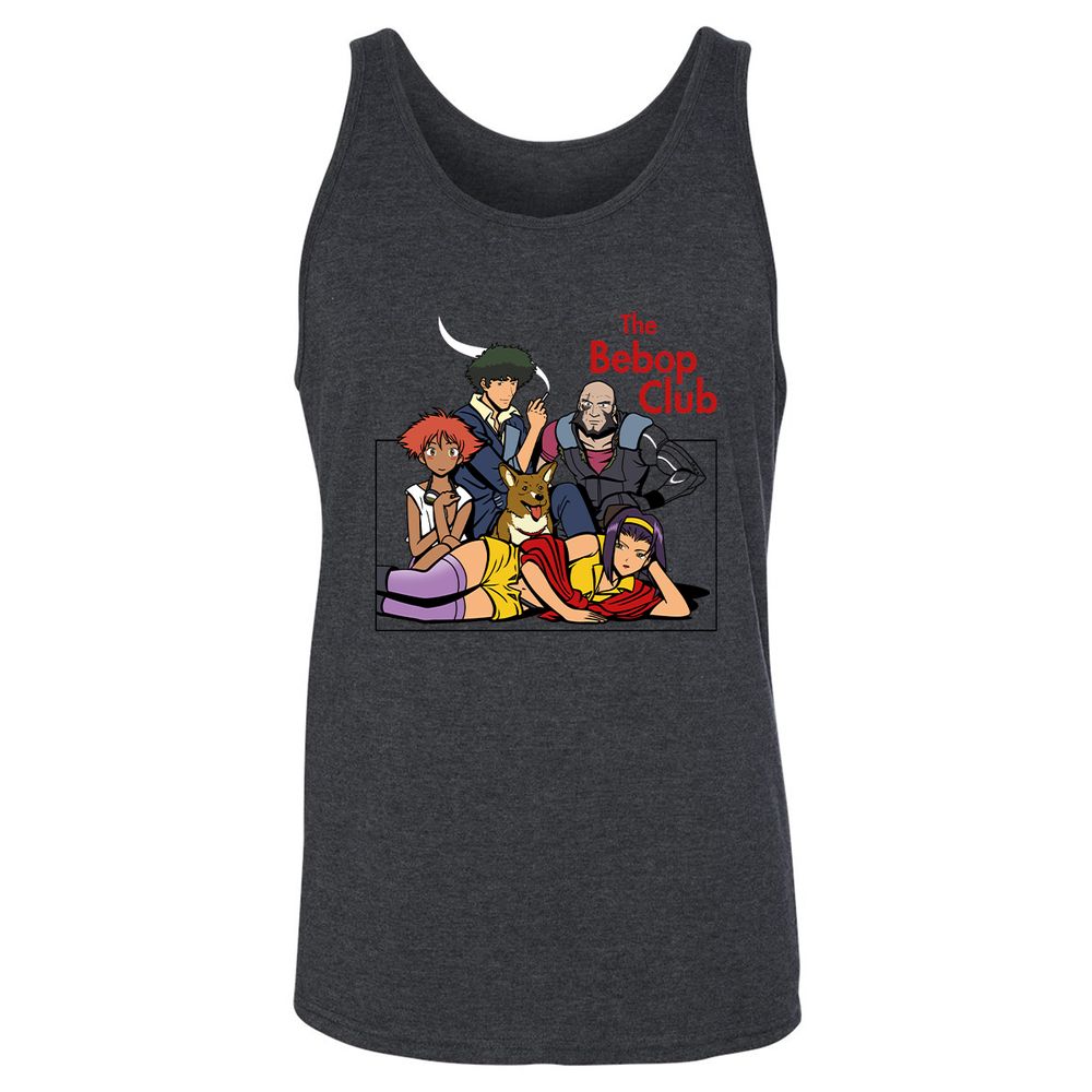 Unisex Jersey Tank - BYRF7MNT - Dark Grey Heather - 6