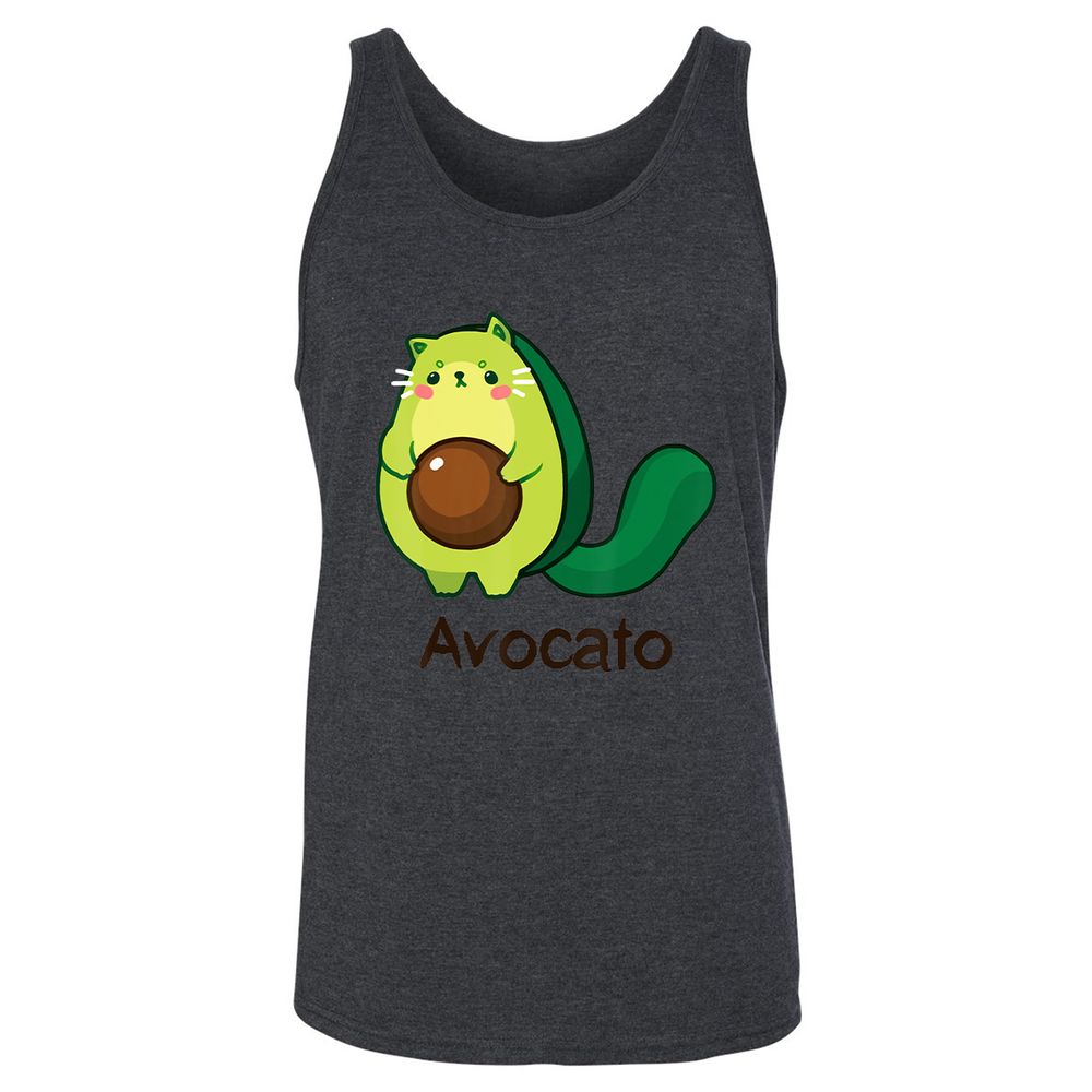 Unisex Jersey Tank - U565WCL3 - Dark Grey Heather - 6