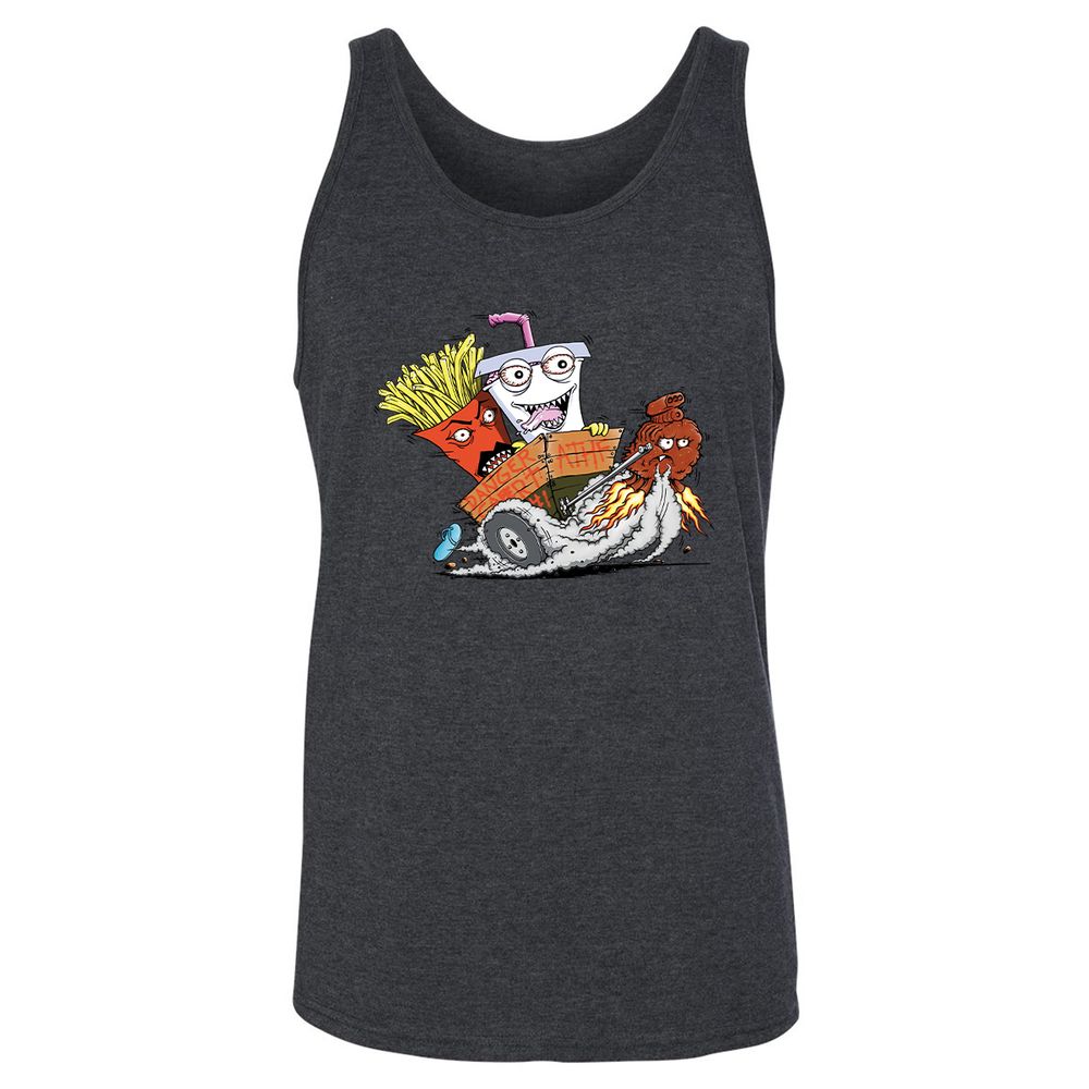 Unisex Jersey Tank - 7UY31SHX - Dark Grey Heather - 6
