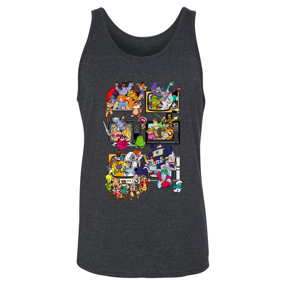 Unisex Jersey Tank - WEDR77L2 - Dark Grey Heather - 6