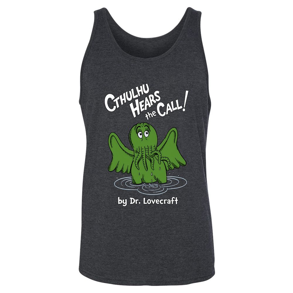 Unisex Jersey Tank - RN8URARC - Dark Grey Heather - 6
