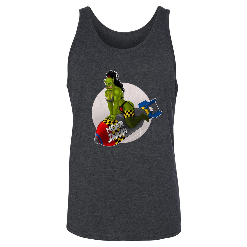 Unisex Jersey Tank - CC4ALWEN - Dark Grey Heather - 6