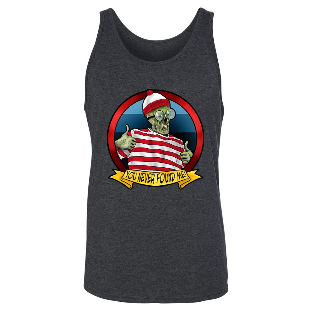 Unisex Jersey Tank - SA53H17W - Dark Grey Heather - 6