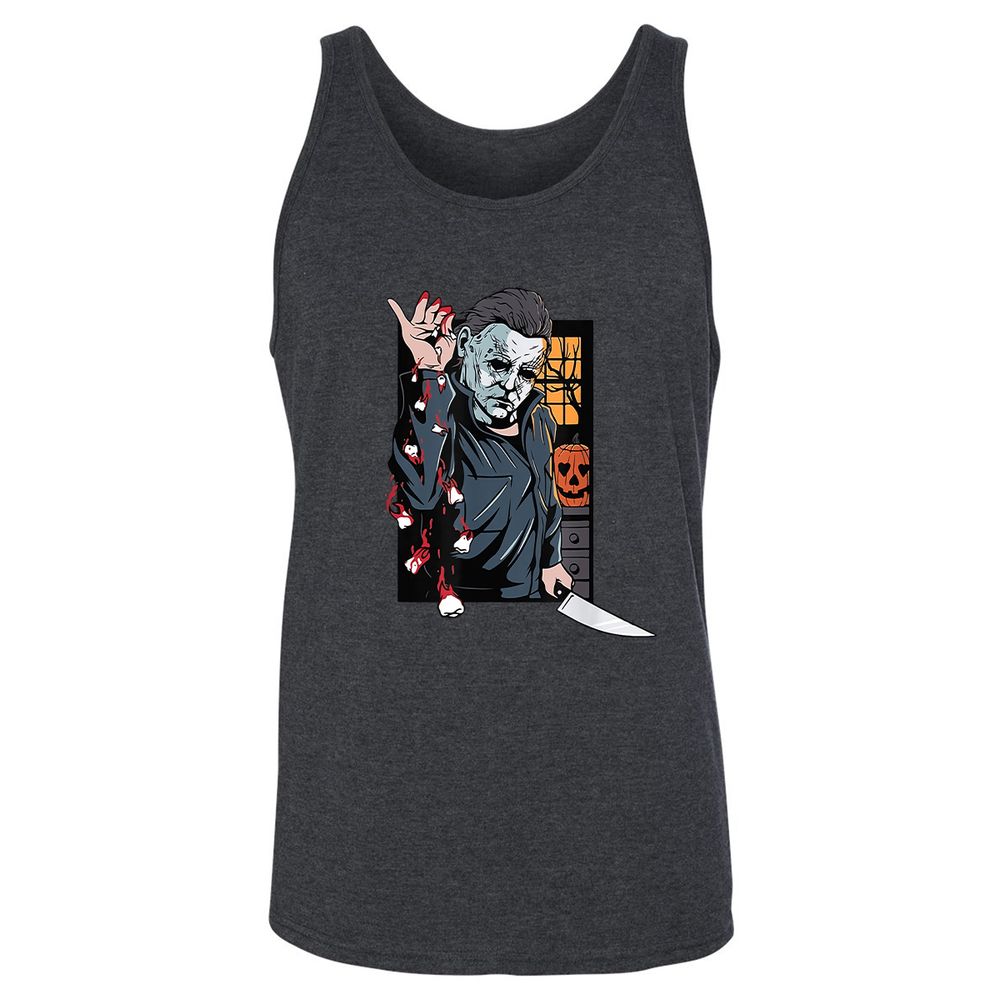 Unisex Jersey Tank - ACVUPY21 - Dark Grey Heather - 6