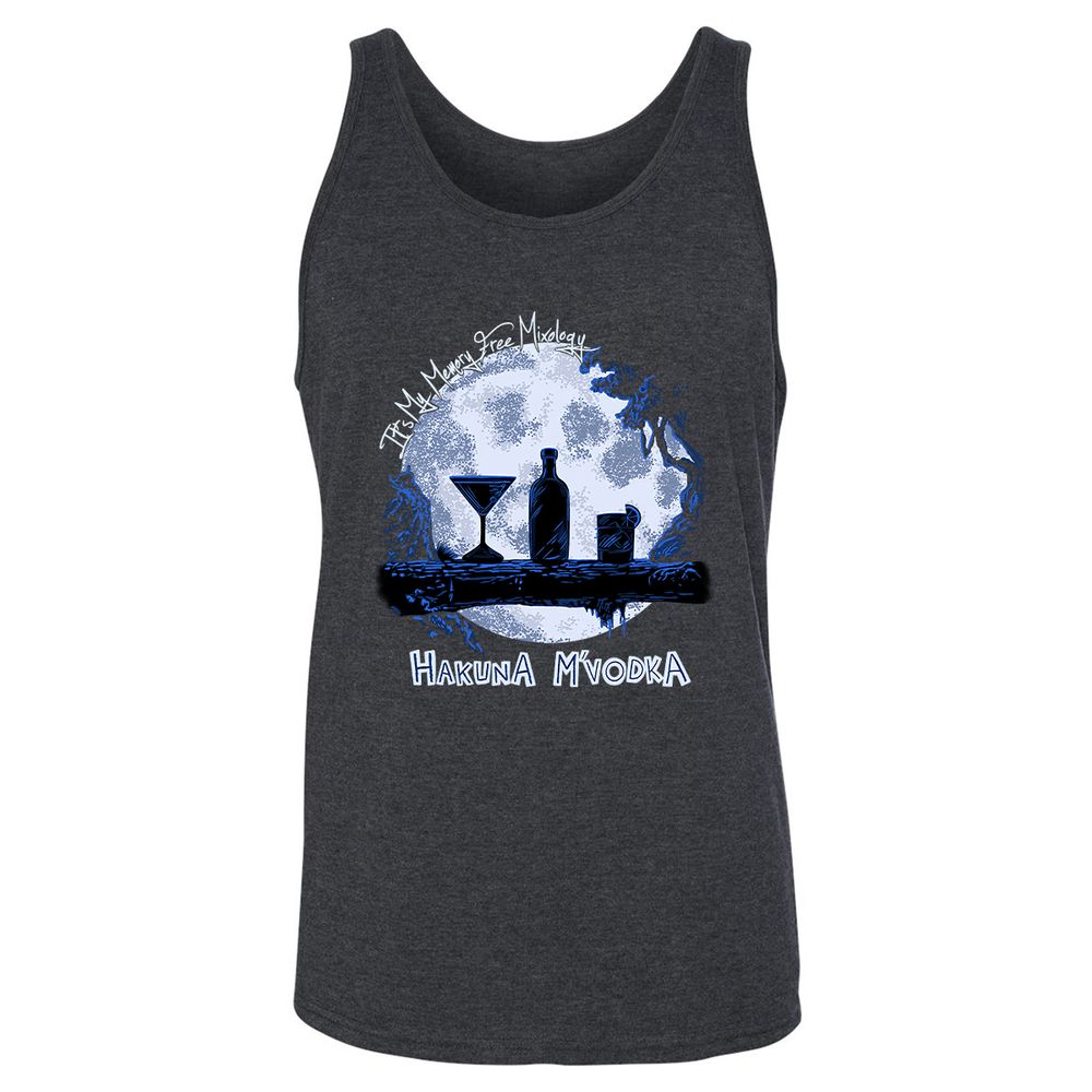 Unisex Jersey Tank - WNQPK3Q4 - Dark Grey Heather - 6