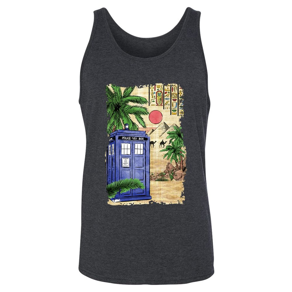 Unisex Jersey Tank - 8LQLQANC - Dark Grey Heather - 6