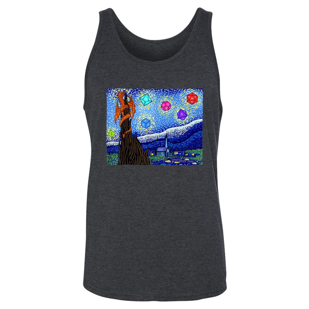 Unisex Jersey Tank - 1FP5QGWB - Dark Grey Heather - 6