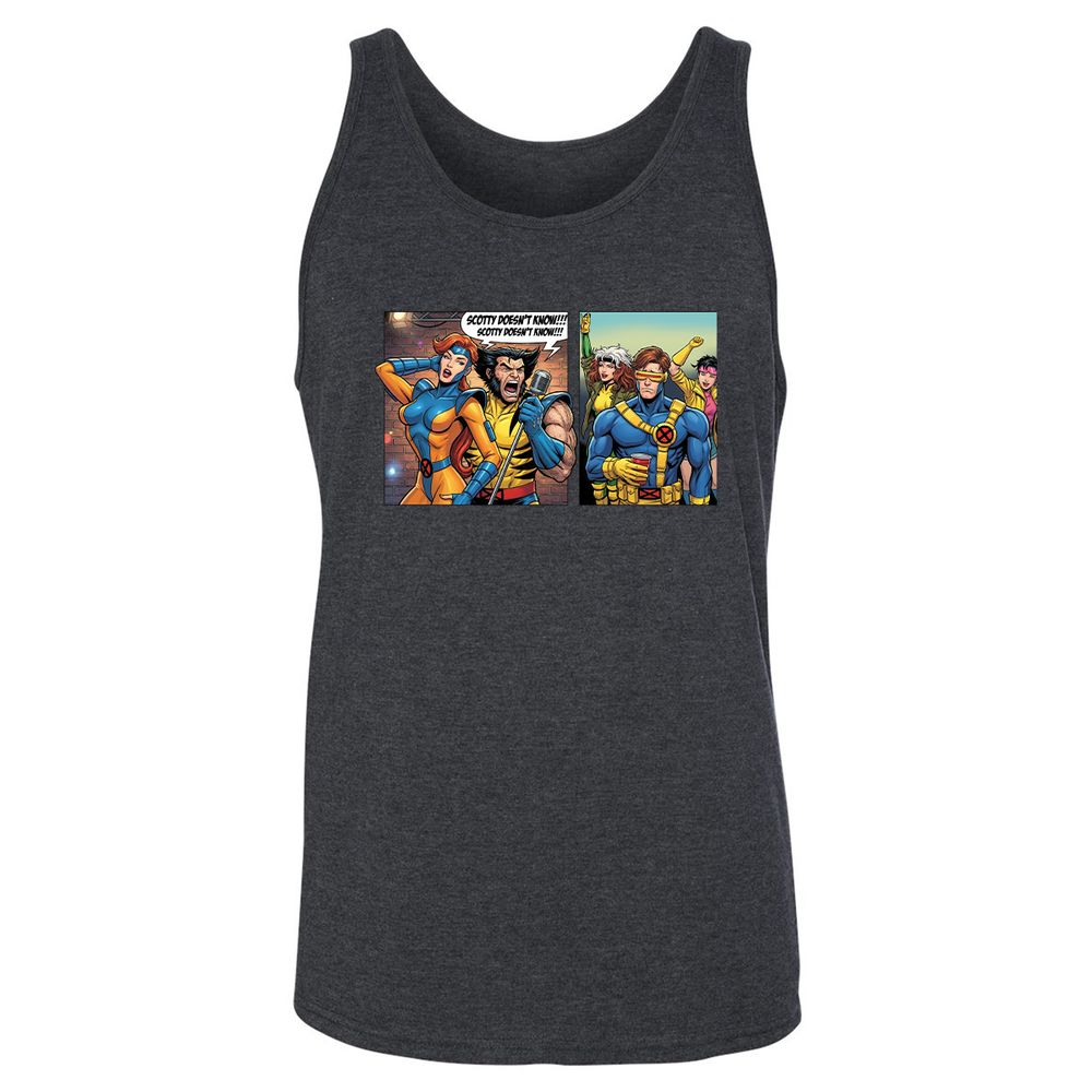 Unisex Jersey Tank - 83Q9LS5R - Dark Grey Heather - 6