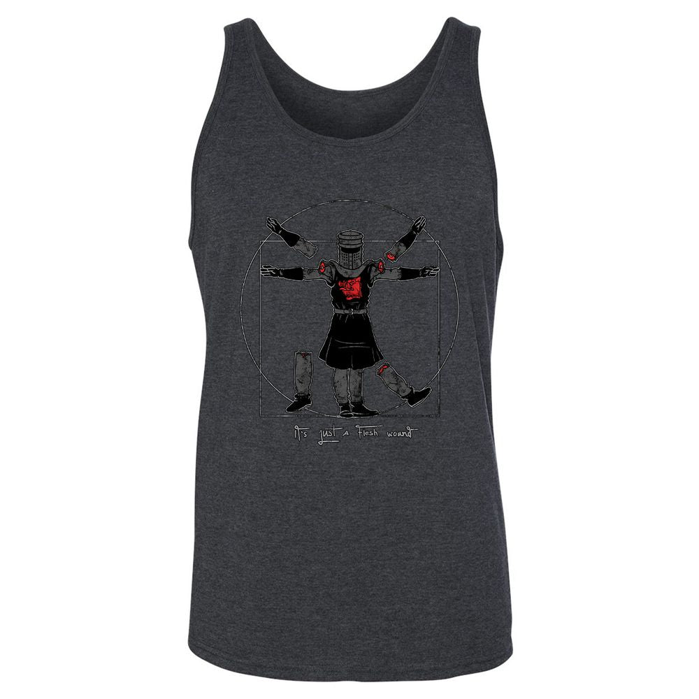 Unisex Jersey Tank - FF9ZFRQ5 - Dark Grey Heather - 6
