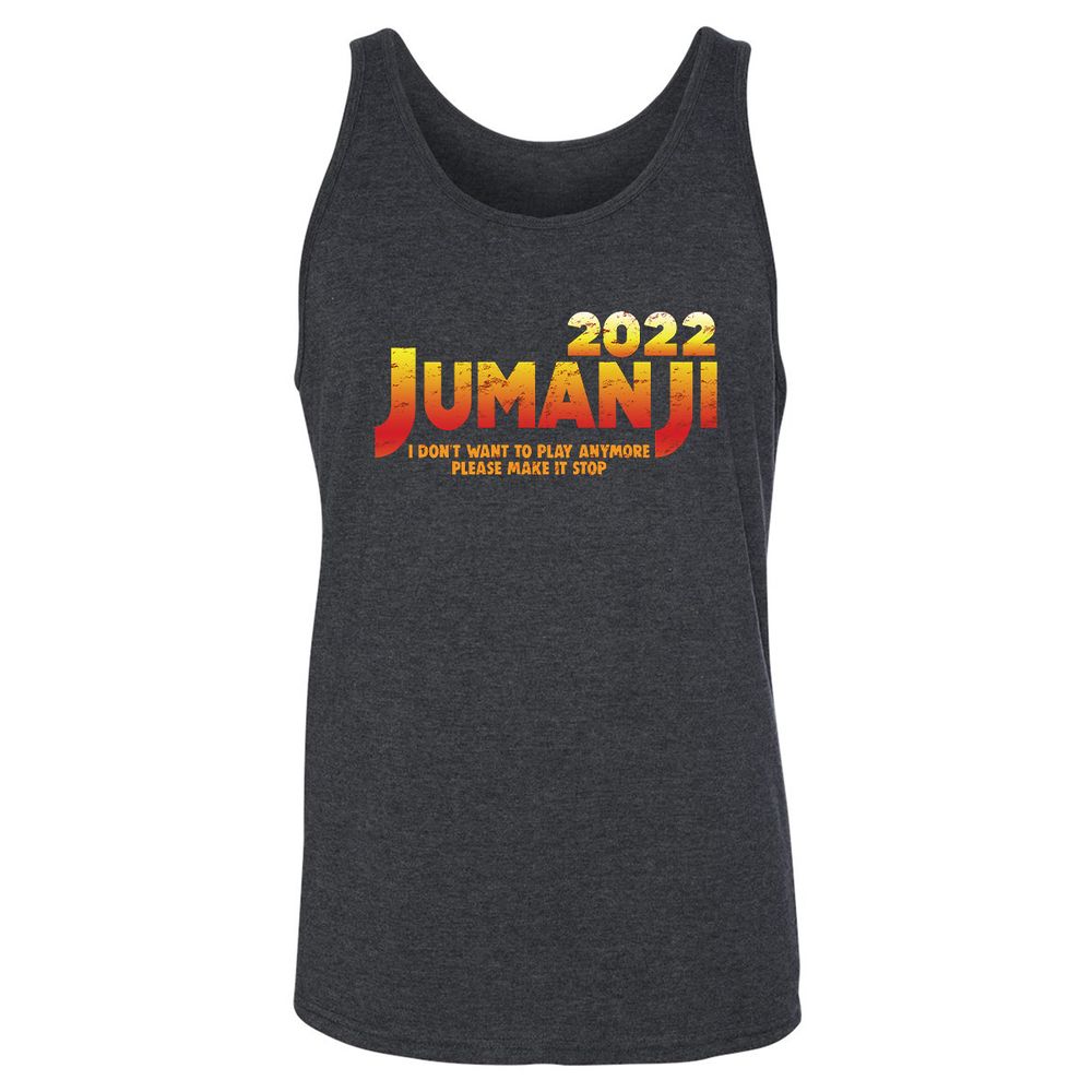 Unisex Jersey Tank - 16F8DQ7N - Dark Grey Heather - 6