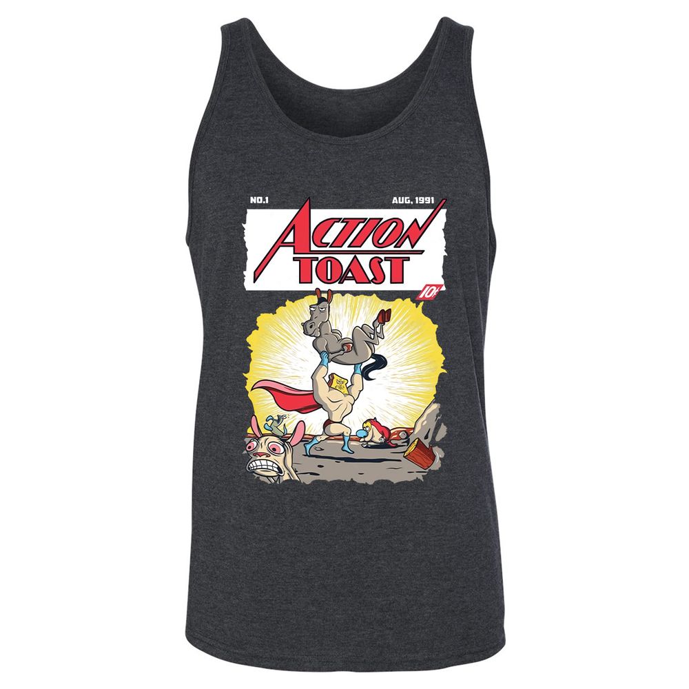 Unisex Jersey Tank - ANH9L1LE - Dark Grey Heather - 6