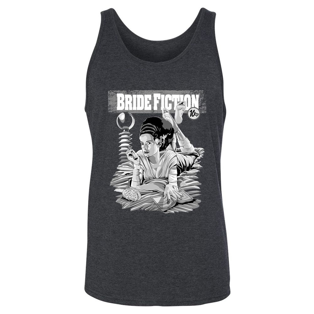 Unisex Jersey Tank - HV6ACFUW - Dark Grey Heather - 6