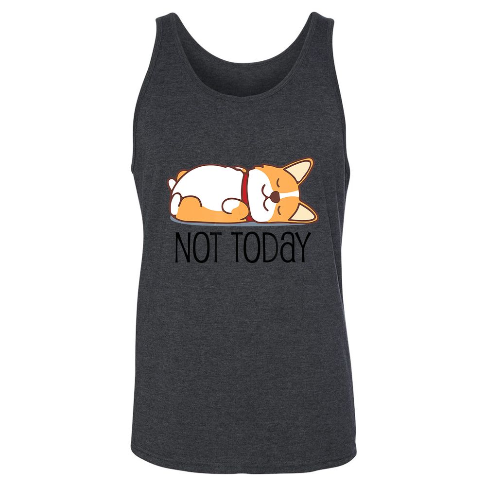 Unisex Jersey Tank - HN2GJTAE - Dark Grey Heather - 6