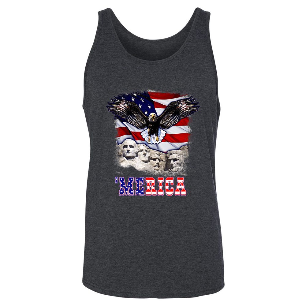 Unisex Jersey Tank - 627QV4R9 - Dark Grey Heather - 6