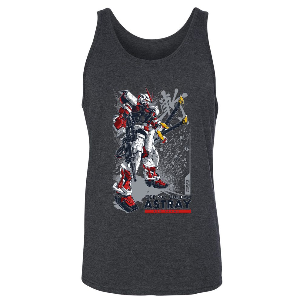 Unisex Jersey Tank - W6A757YK - Dark Grey Heather - 6
