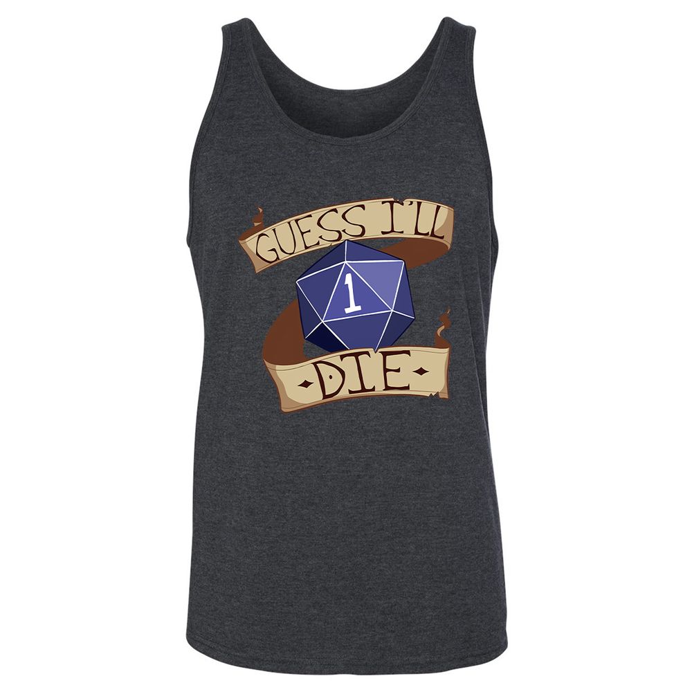 Unisex Jersey Tank - 578WWN5N - Dark Grey Heather - 6
