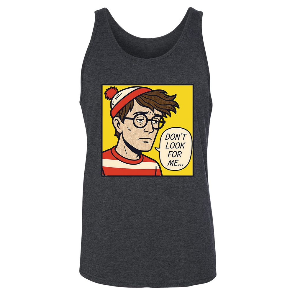 Unisex Jersey Tank - 8ZHQF3KK - Dark Grey Heather - 6