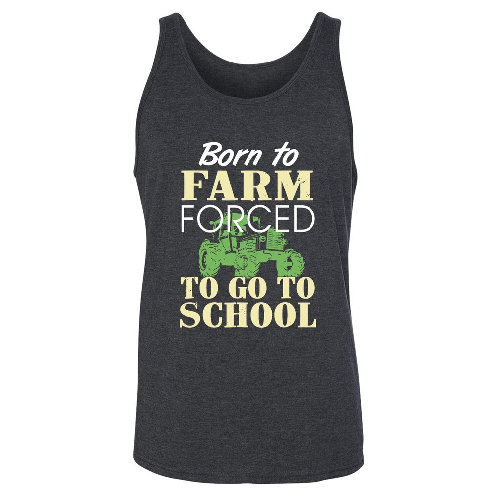 Unisex Jersey Tank - K1PFAL9L - Dark Grey Heather - 6