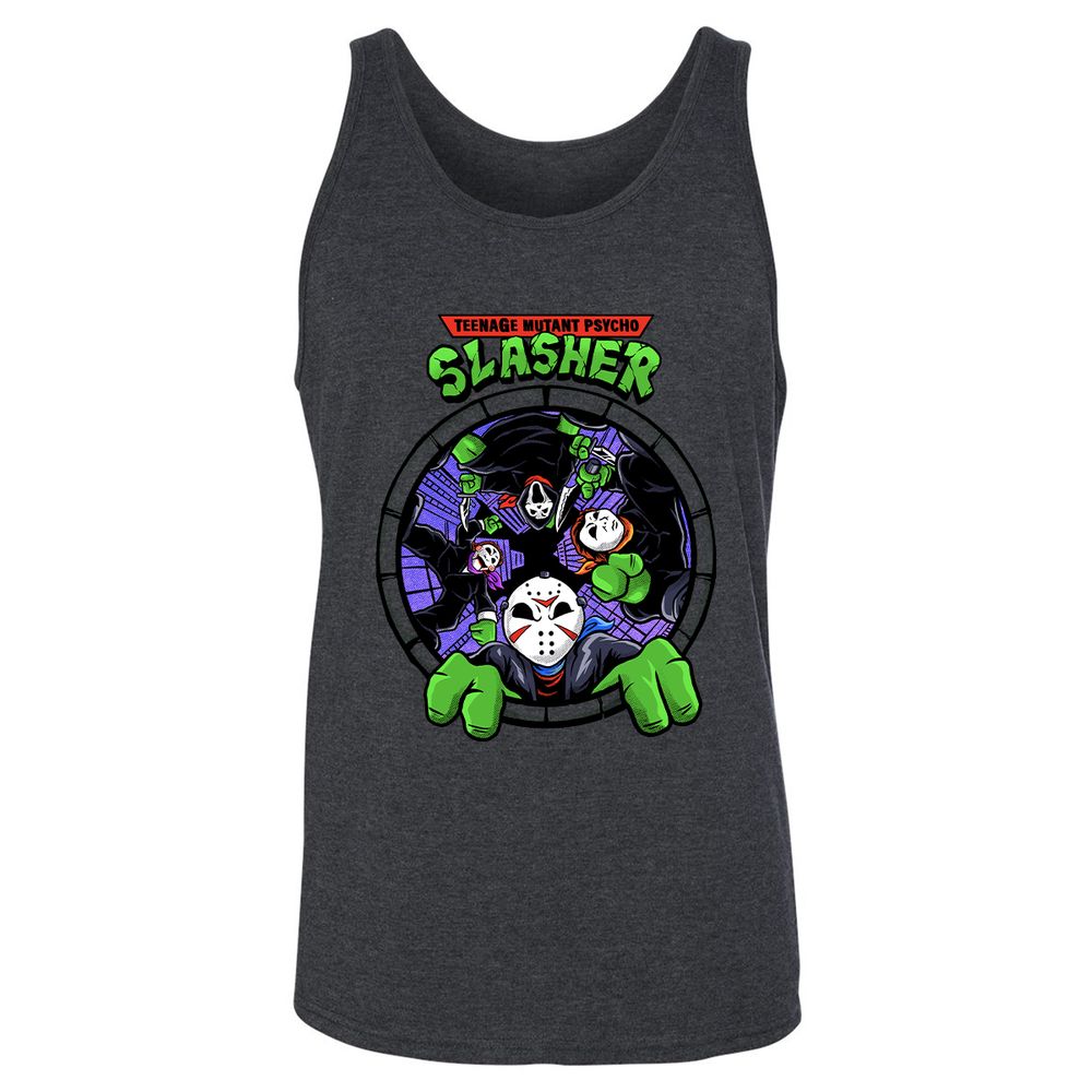 Unisex Jersey Tank - 36DLXCWN - Dark Grey Heather - 6