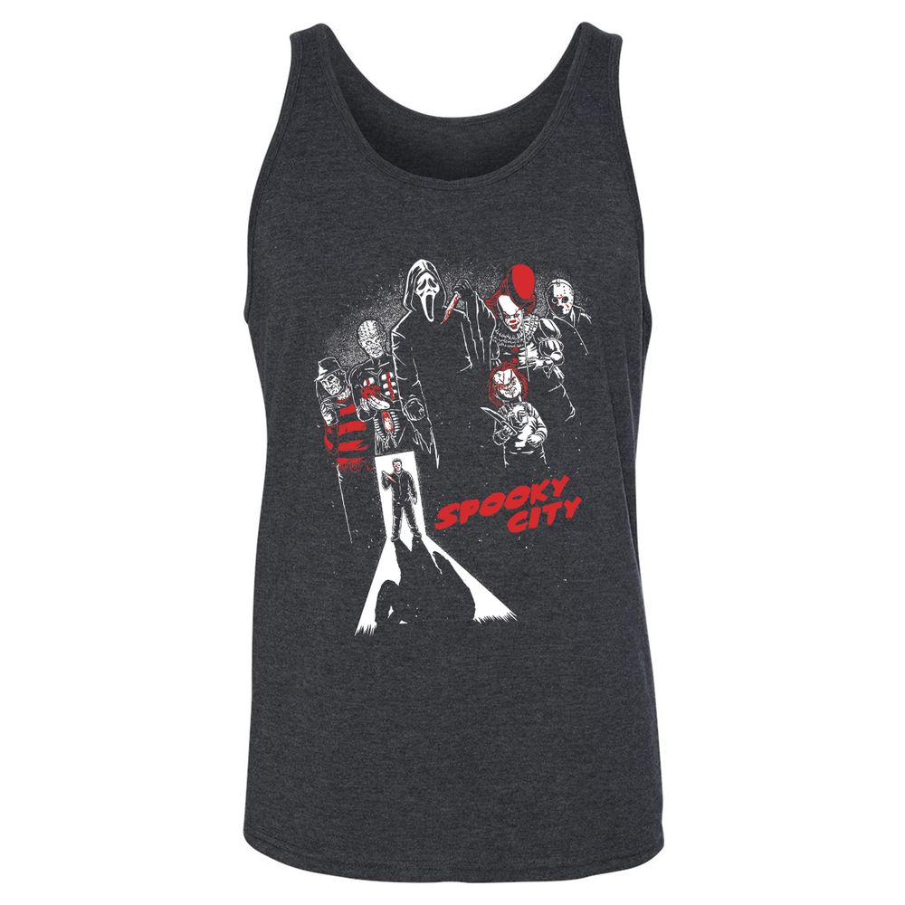 Unisex Jersey Tank - D7FPC5F6 - Dark Grey Heather - 6