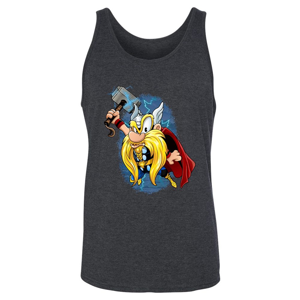 Unisex Jersey Tank - X1NXZ8KS - Dark Grey Heather - 6