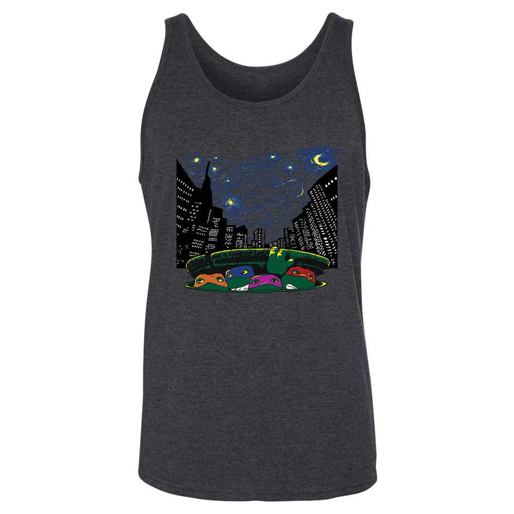 Unisex Jersey Tank - AUAHRD78 - Dark Grey Heather - 6