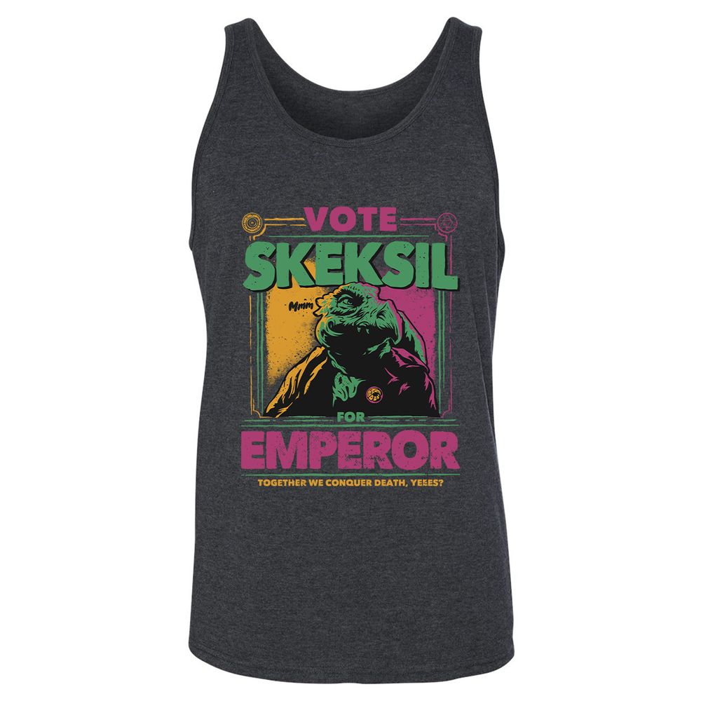 Unisex Jersey Tank - 751DRZ93 - Dark Grey Heather - 6