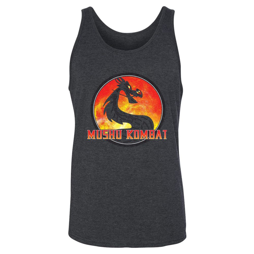 Unisex Jersey Tank - 4SYYPG2L - Dark Grey Heather - 6