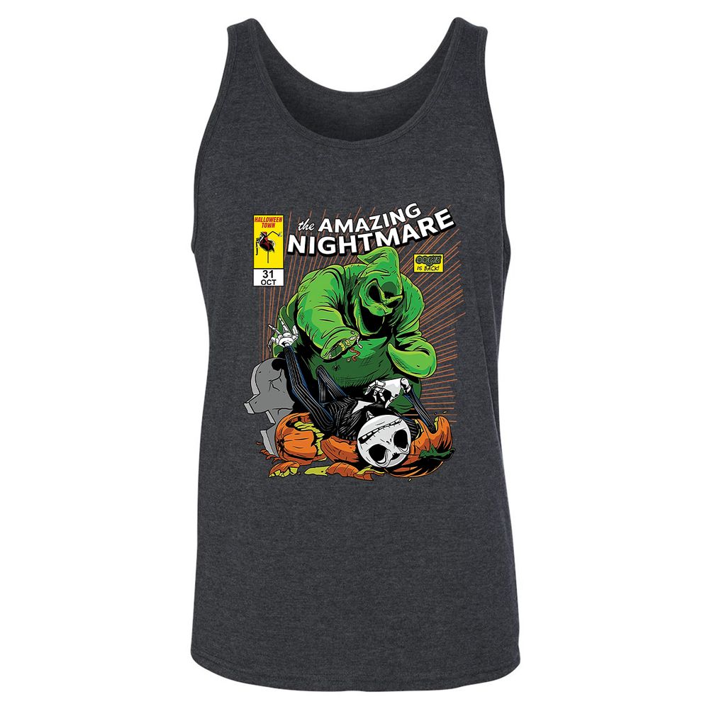 Unisex Jersey Tank - EKBRWRTV - Dark Grey Heather - 6