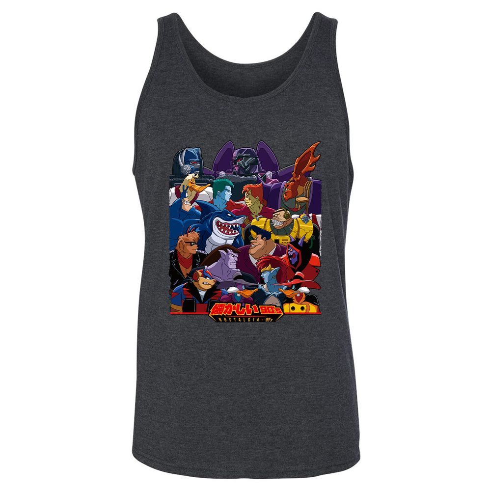 Unisex Jersey Tank - 4BZ641T1 - Dark Grey Heather - 6