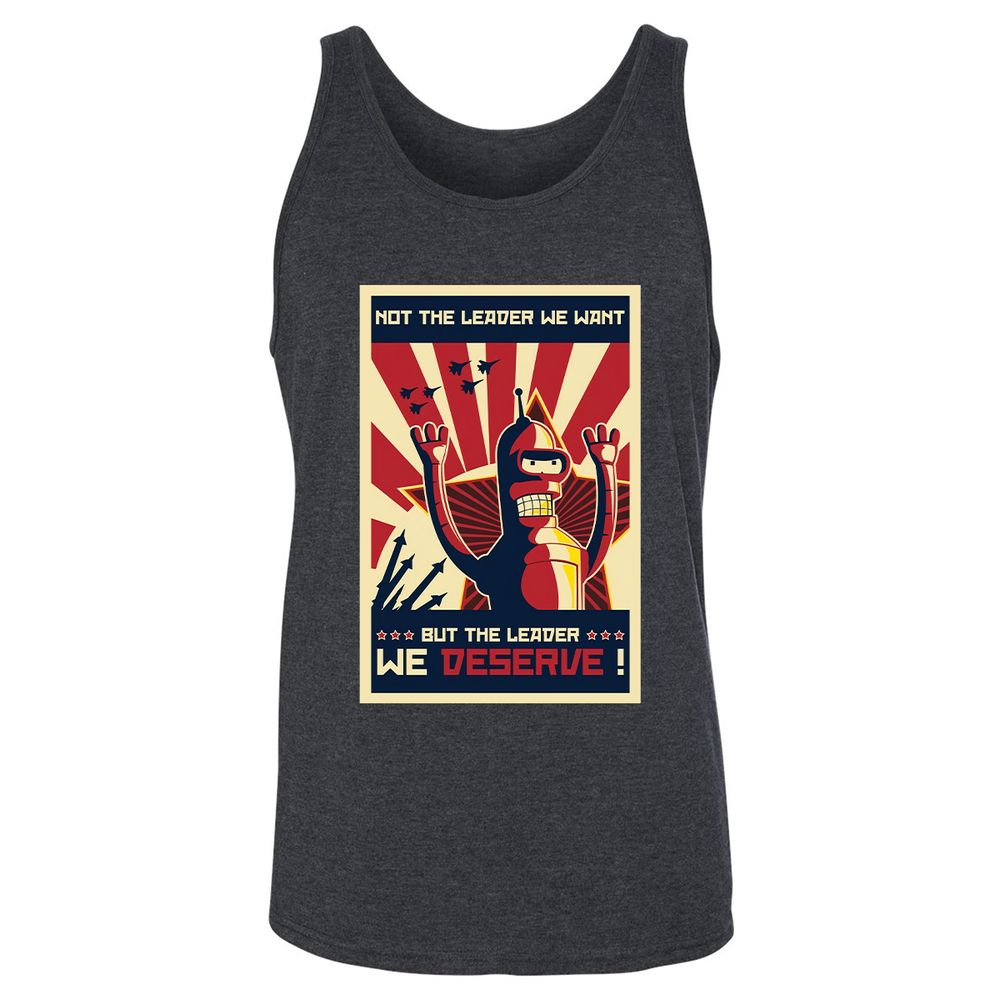 Unisex Jersey Tank - 7F27HNVB - Dark Grey Heather - 6