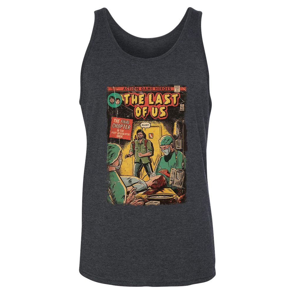 Unisex Jersey Tank - Q17VVZR2 - Dark Grey Heather - 6