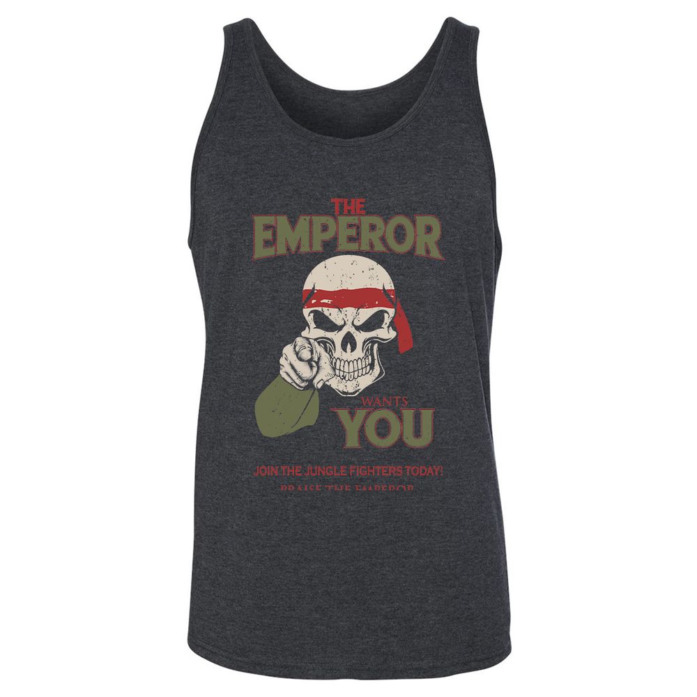Unisex Jersey Tank - JBHWZM3D - Dark Grey Heather - 6