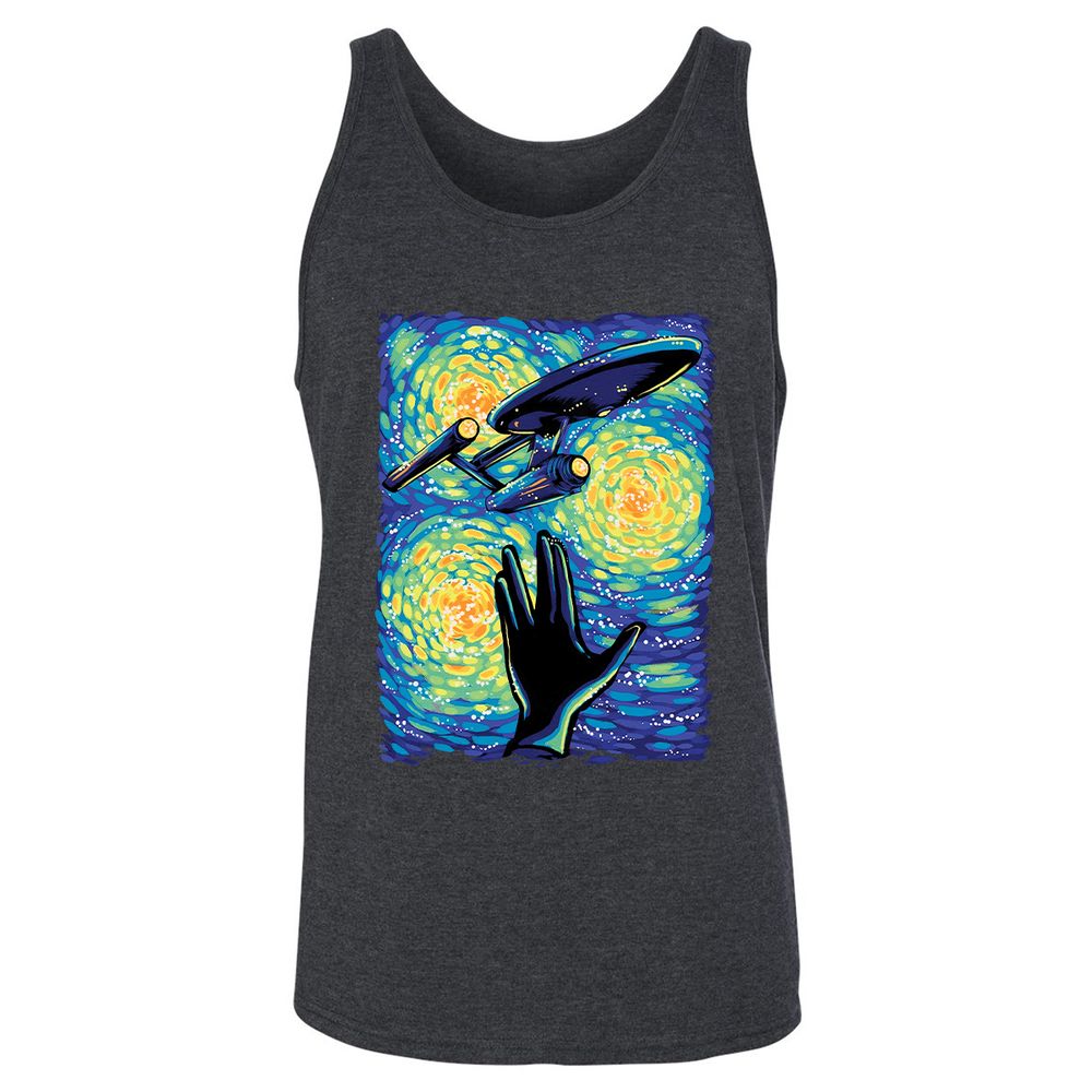 Unisex Jersey Tank - F796NU3H - Dark Grey Heather - 6