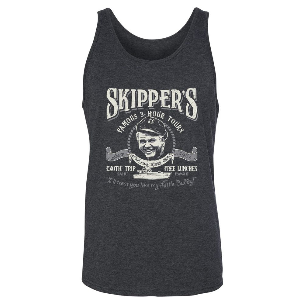 Unisex Jersey Tank - B6FFSBV2 - Dark Grey Heather - 6