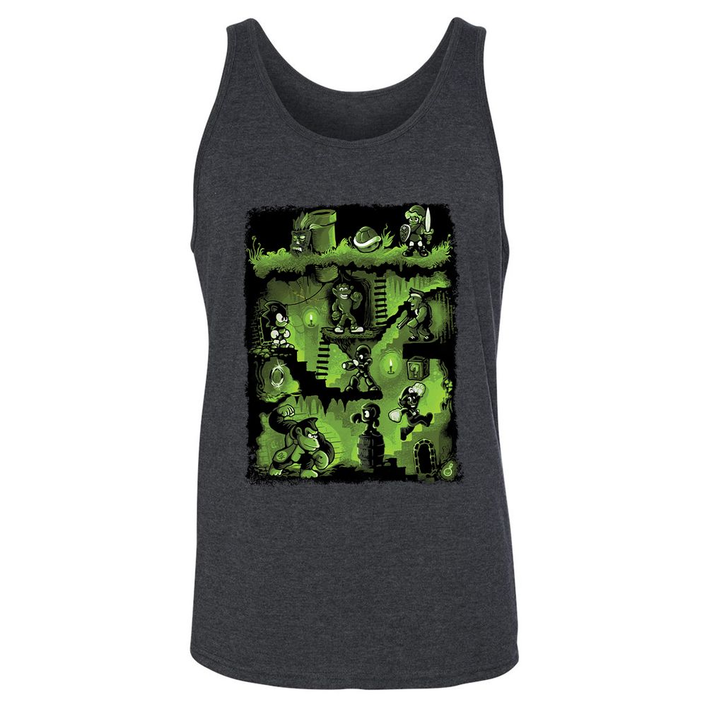 Unisex Jersey Tank - JZY9N3NQ - Dark Grey Heather - 6