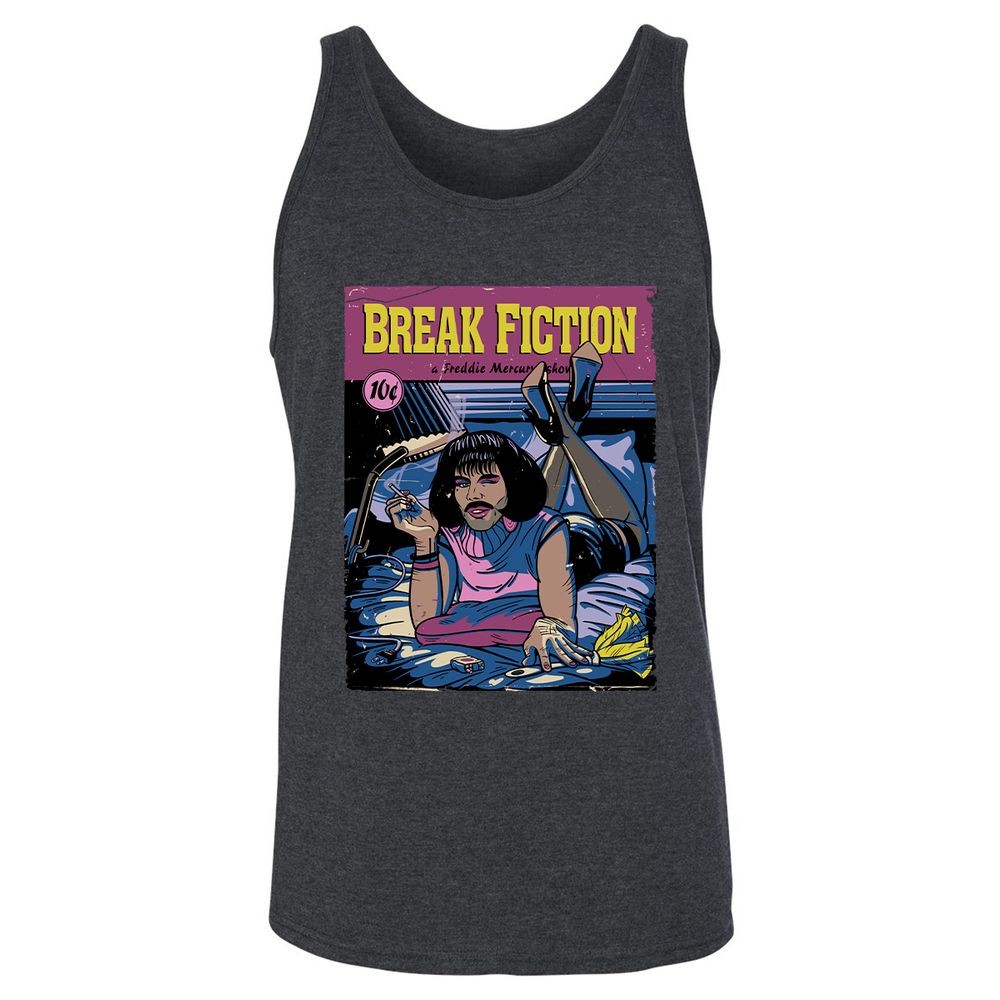 Unisex Jersey Tank - BCV6GG95 - Dark Grey Heather - 6