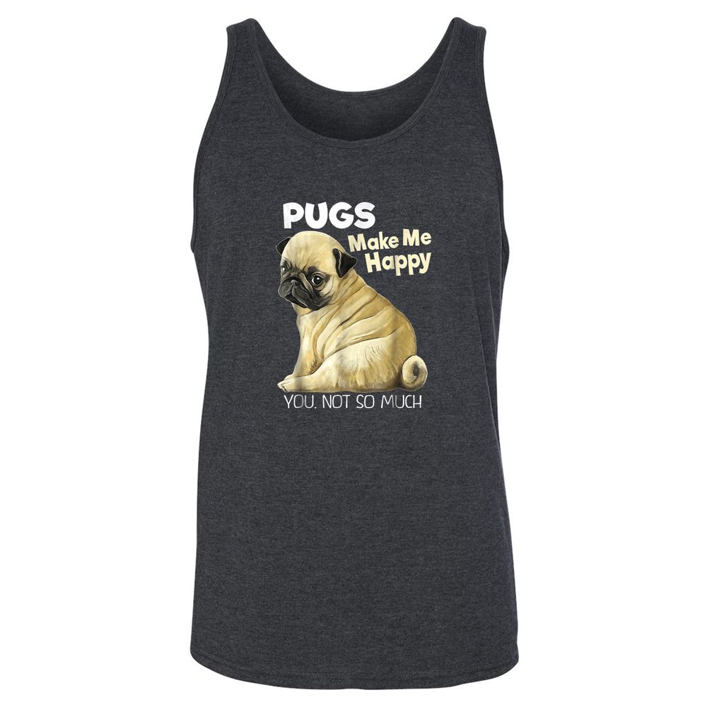 Unisex Jersey Tank - 7LKEX8HJ - Dark Grey Heather - 6