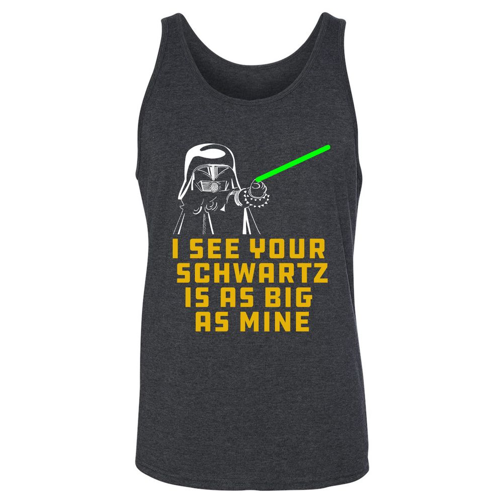 Unisex Jersey Tank - SFHZGKDQ - Dark Grey Heather - 6