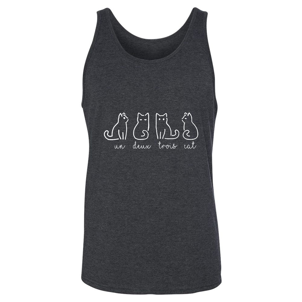 Unisex Jersey Tank - SKN6TEYW - Dark Grey Heather - 6