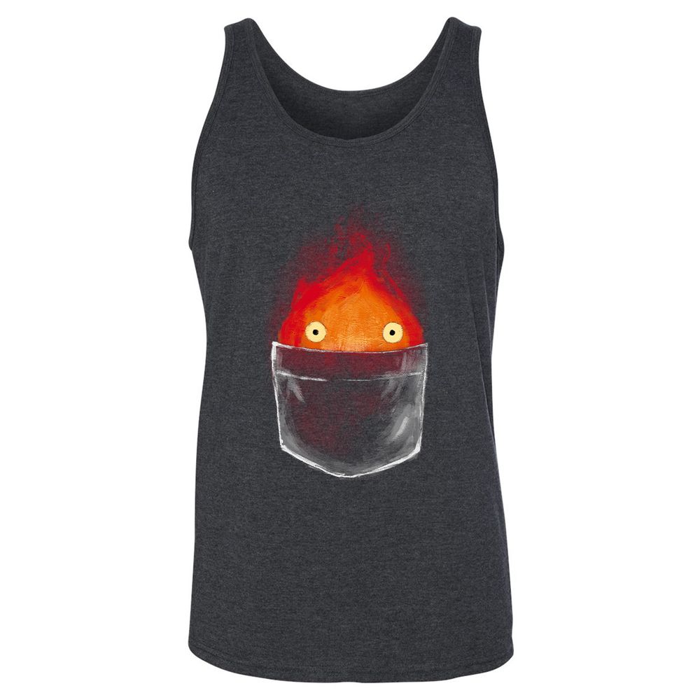 Unisex Jersey Tank - VD9VSYB6 - Dark Grey Heather - 6