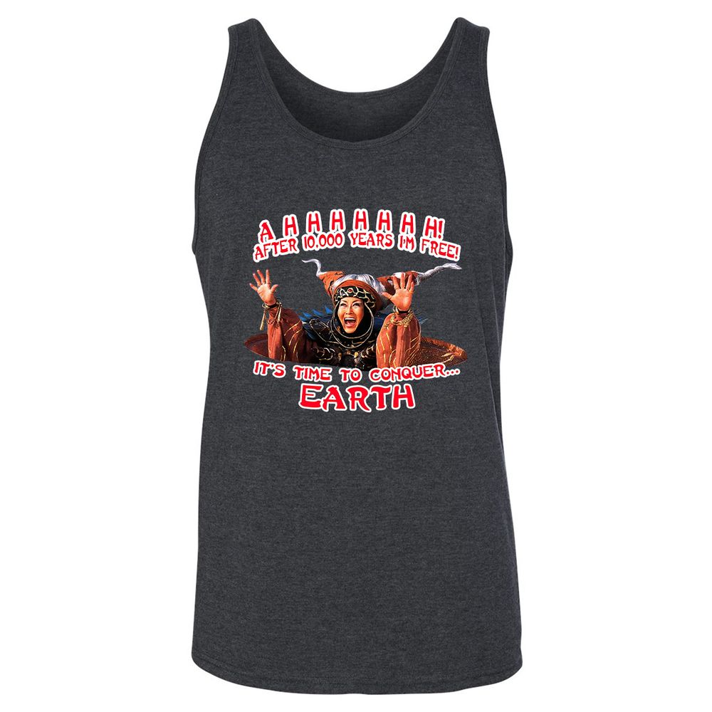 Retro Rita Repulsa MMPR - Dark Grey Heather - 6